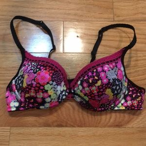 Women Sz 34A Push up padded wire multi Sz Candies